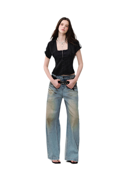 Lace Layered Shirt