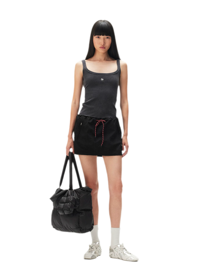 Washed Contrast Dress
