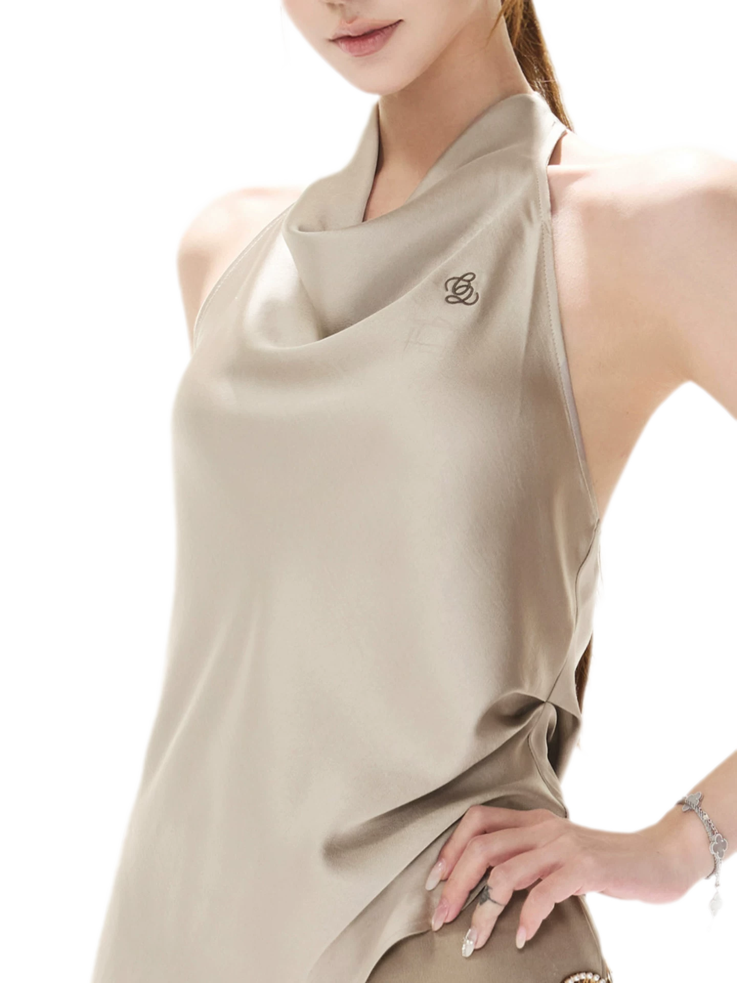 Cowl Back Top