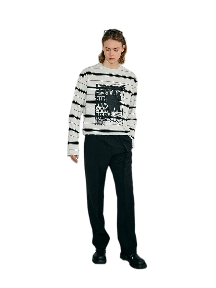 Micro-Stretch Straight-Leg TR Trousers