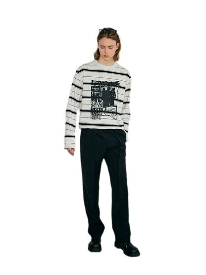 Micro-Stretch Straight-Leg TR Trousers