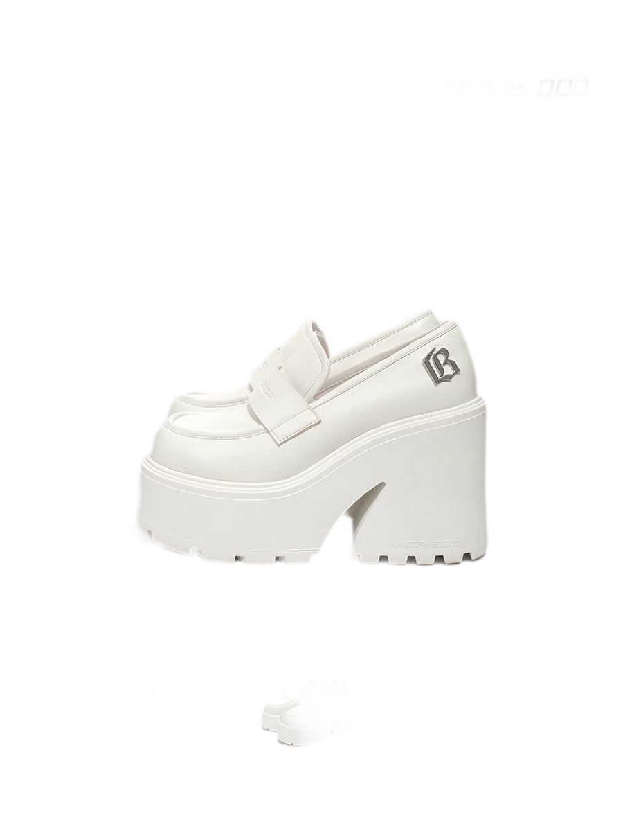Chunky Platform Slip-On Loafers