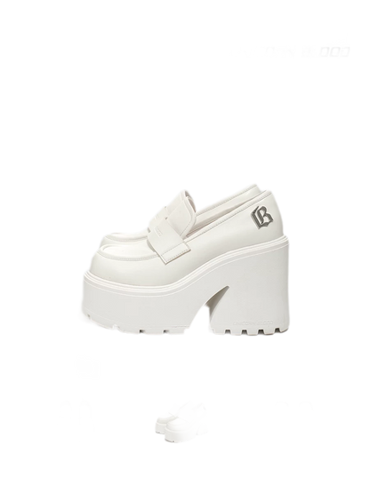 Chunky Platform Slip-On Loafers