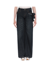 13DE MARZO Mid-Low Waist Straight Jeans – view 2