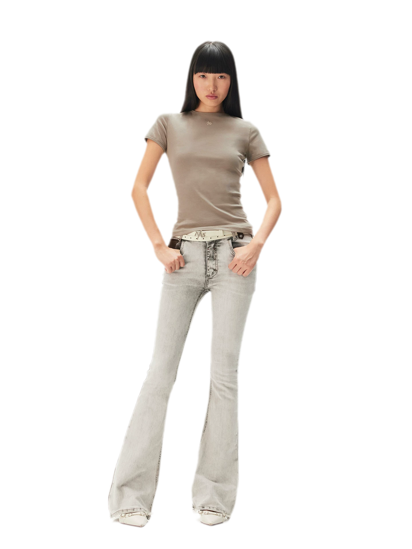 Cotton Stretch Fitted Tee