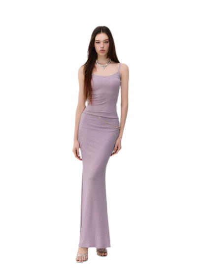 X-line Lace Trim Camisole, Pullover &amp; Mermaid Skirt