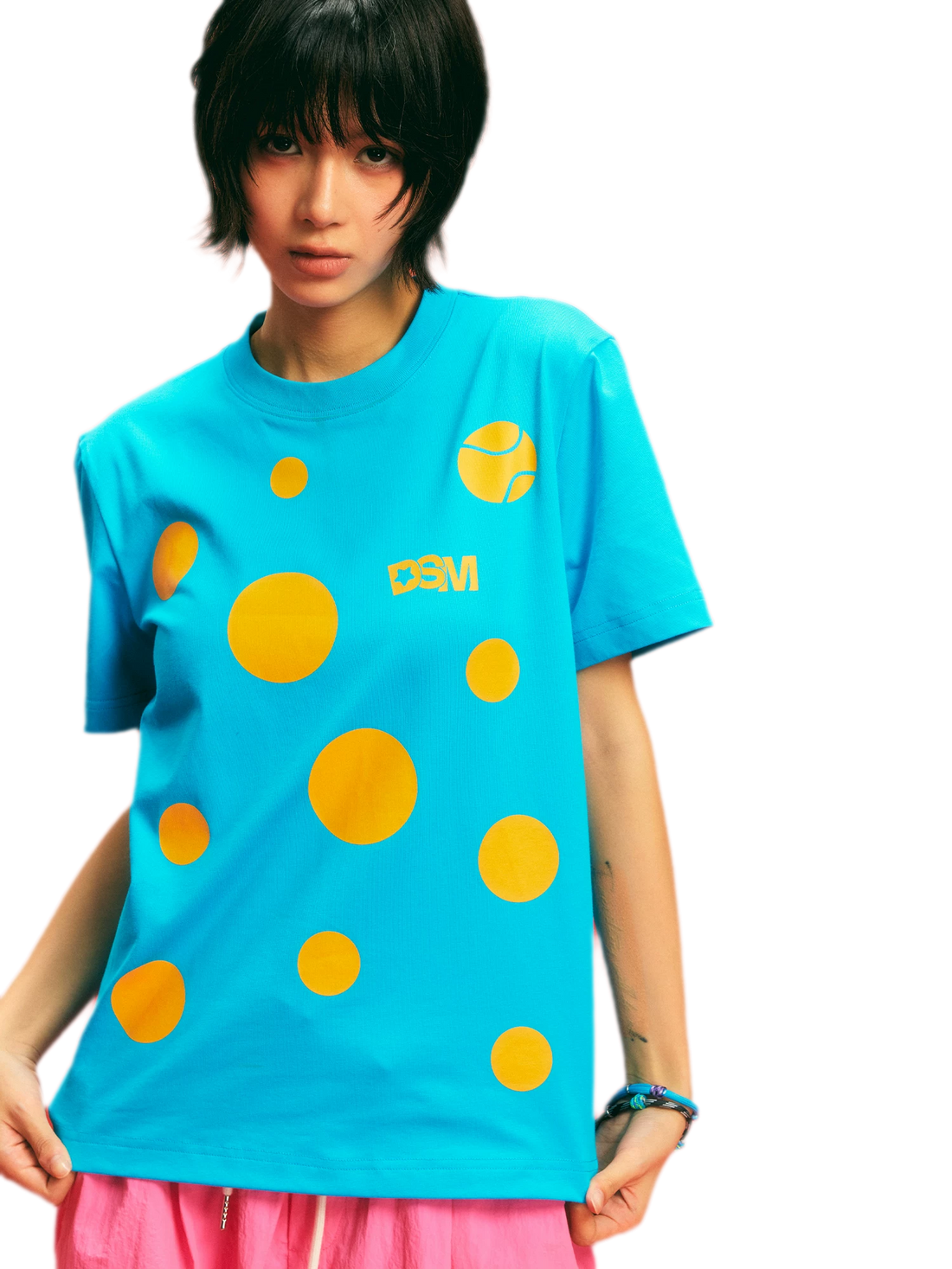 Sorona Irregular Polka-Dot T-Shirt