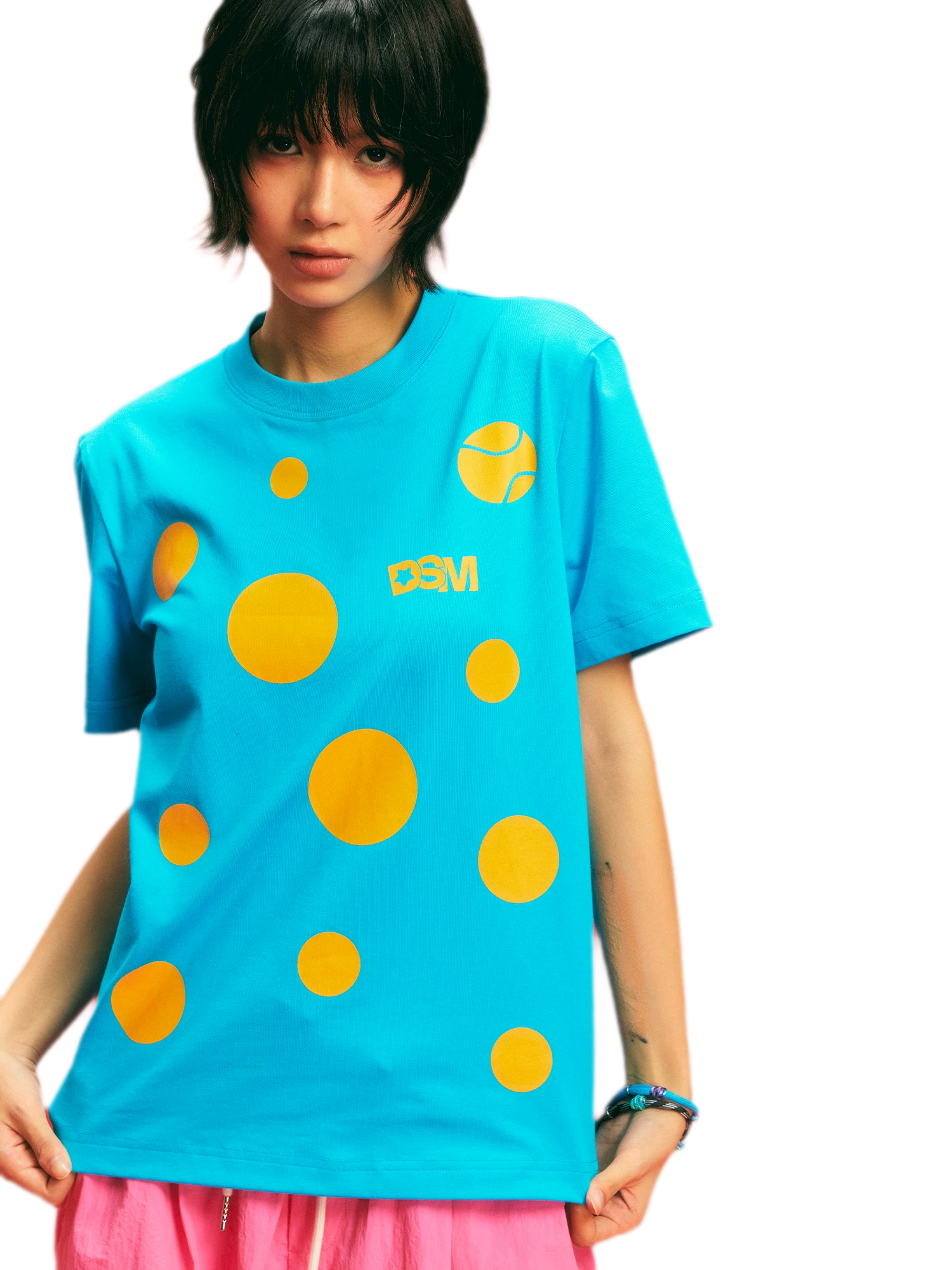 Sorona Irregular Polka-Dot T-Shirt