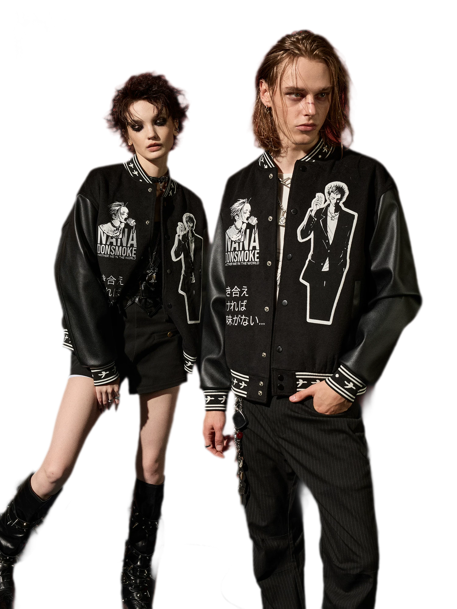 DSM X NANA Patchwork Varsity Jacket