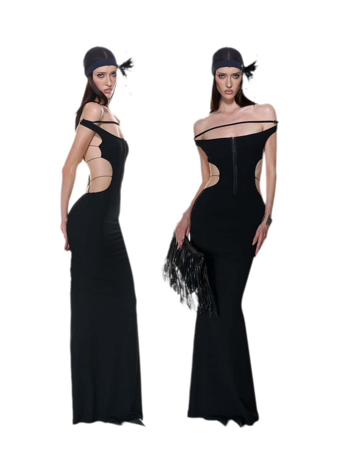Back Tie Mermaid Dress
