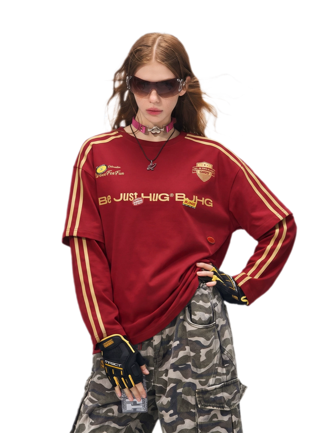 Knitted Oversized Jersey T-Shirt