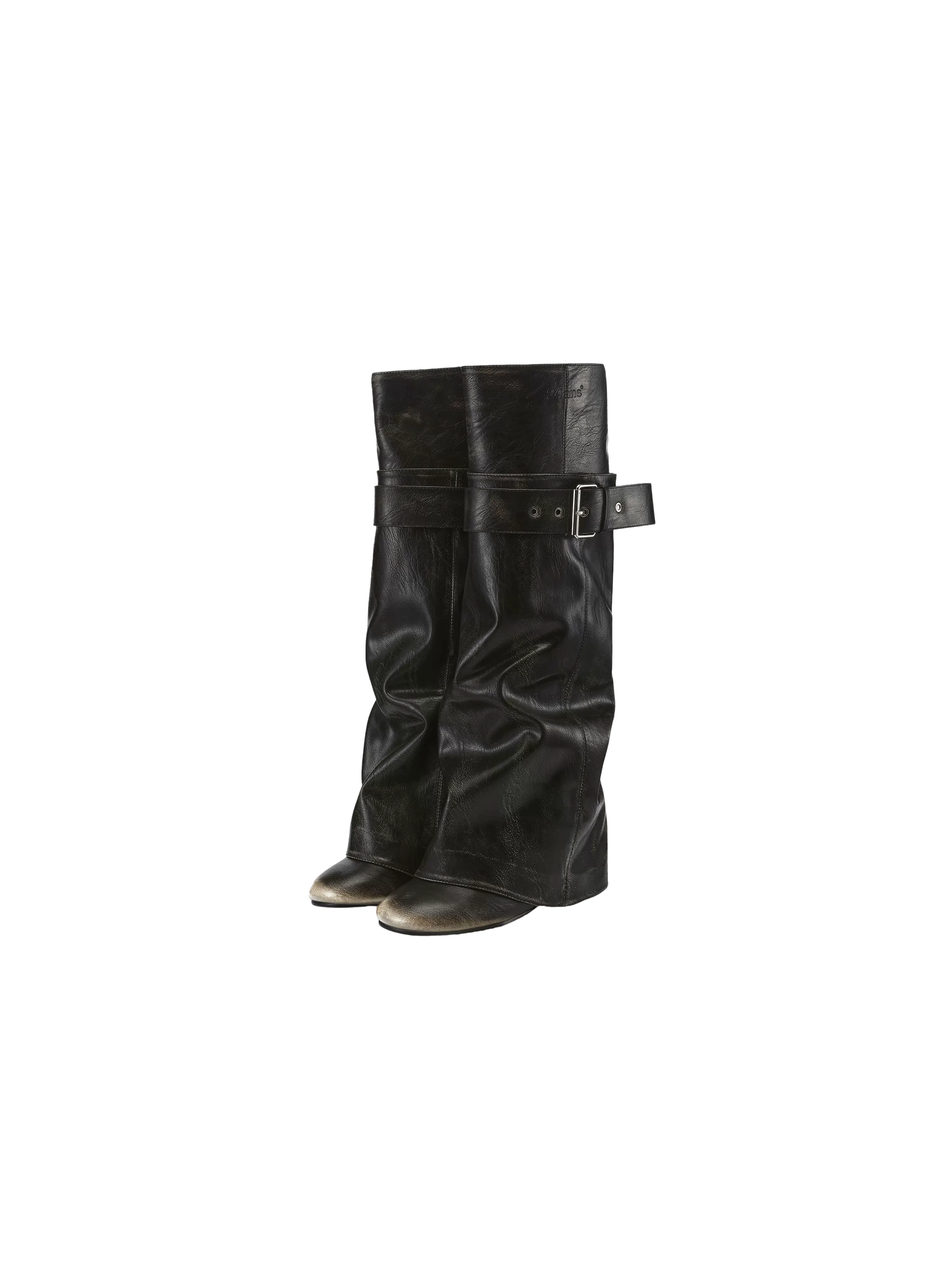Low Heel 4cm Pants Tube Boots