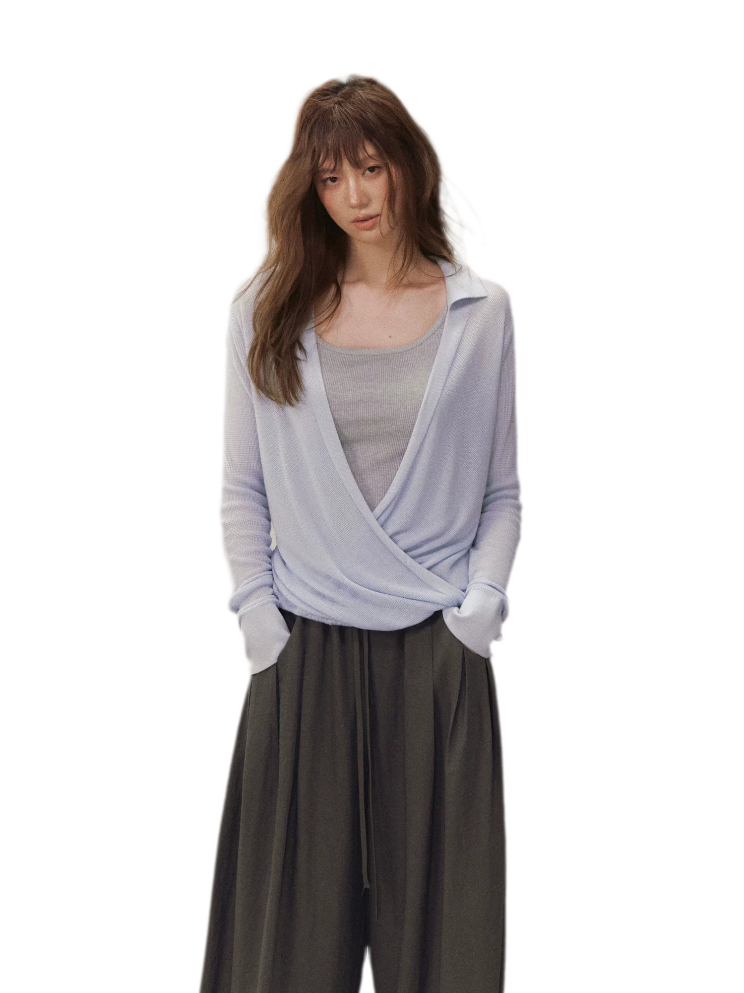 Silk Blend Knit Top