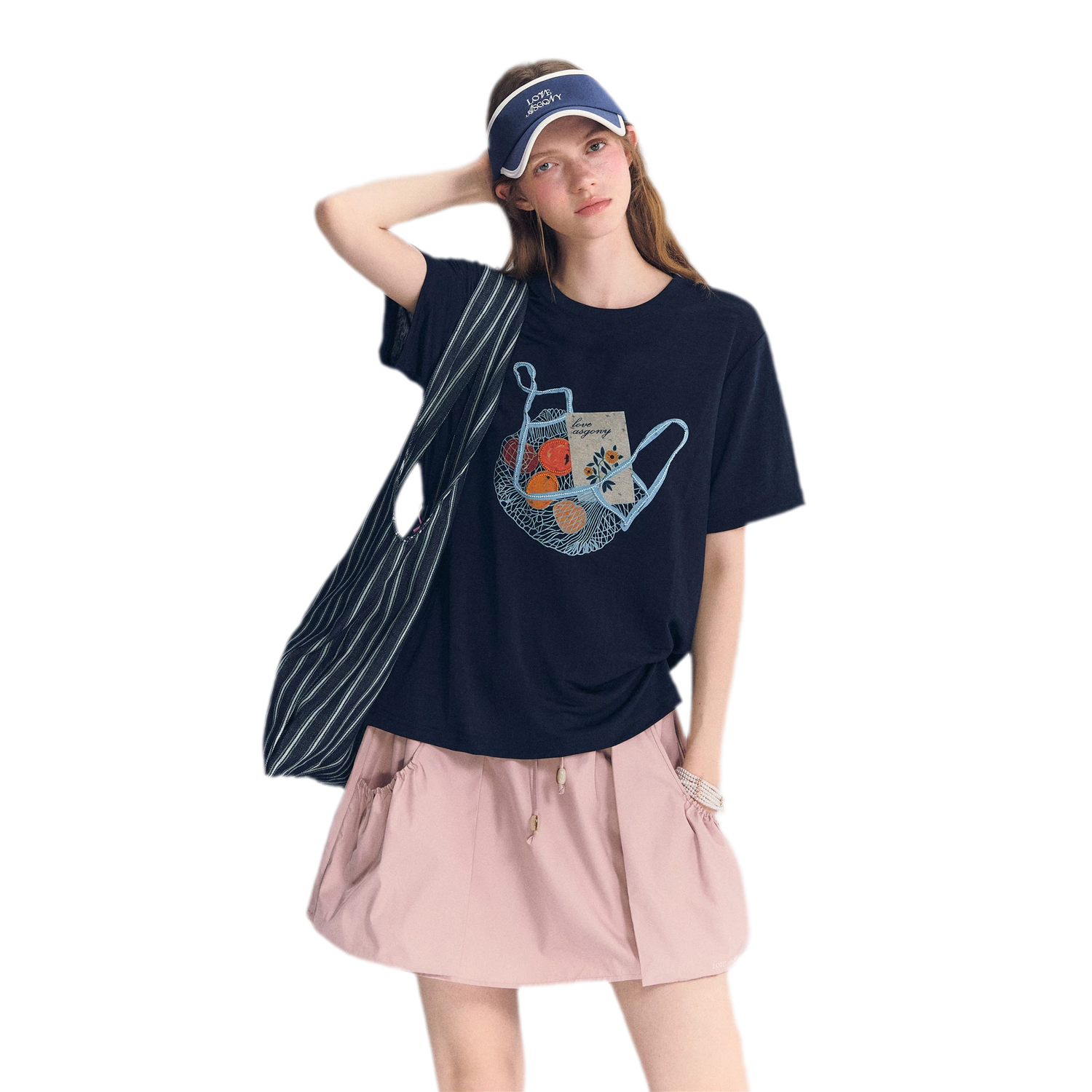 Fruit Embroidery Tee
