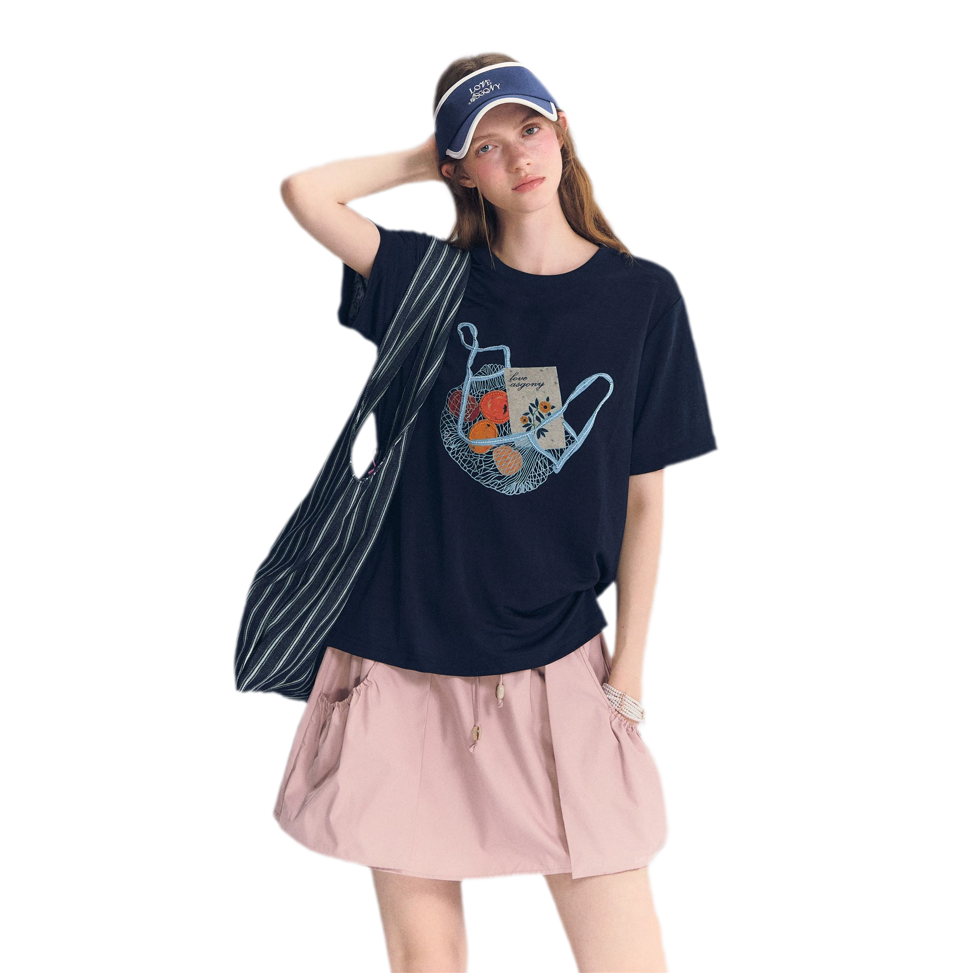 Fruit Embroidery Tee