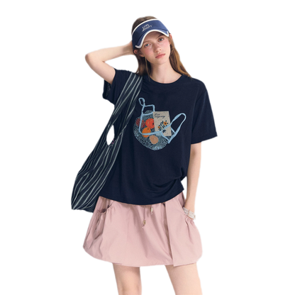 Fruit Embroidery Tee