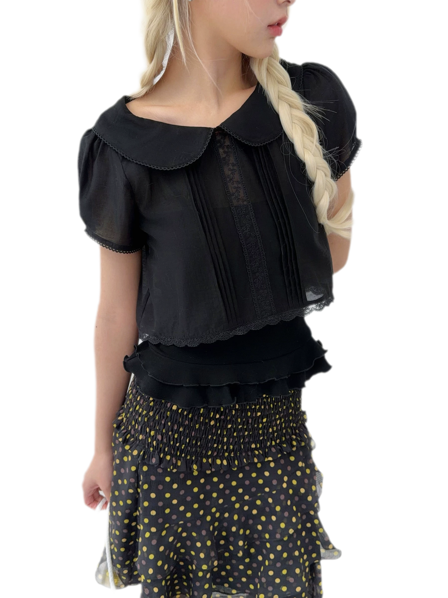 French Floral Two Piece