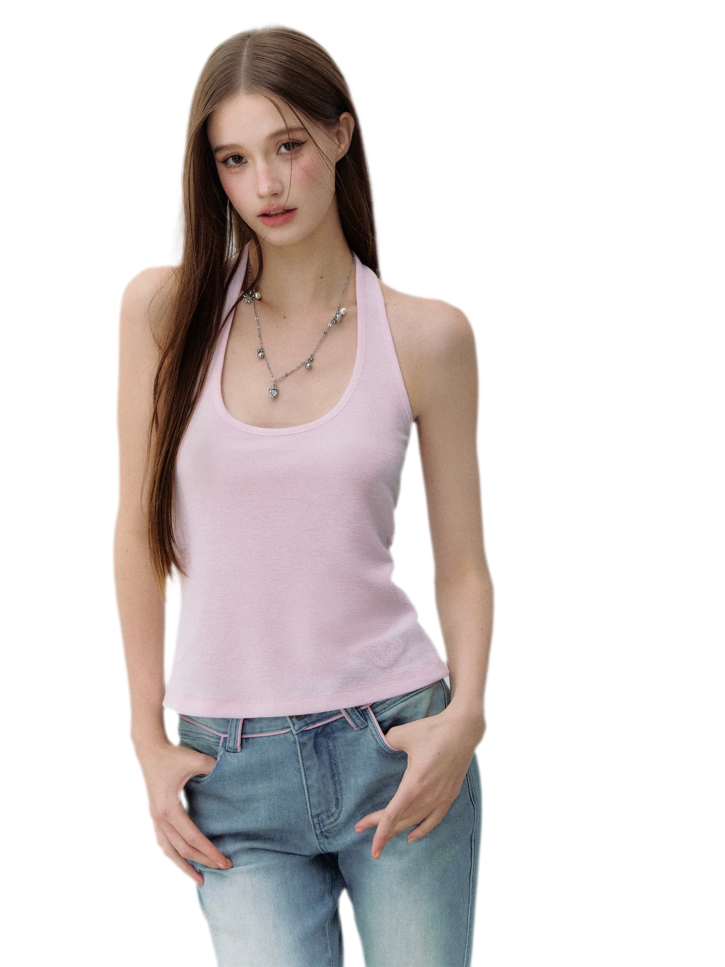 Silver Star Berry Adjustable Collarbone Necklace