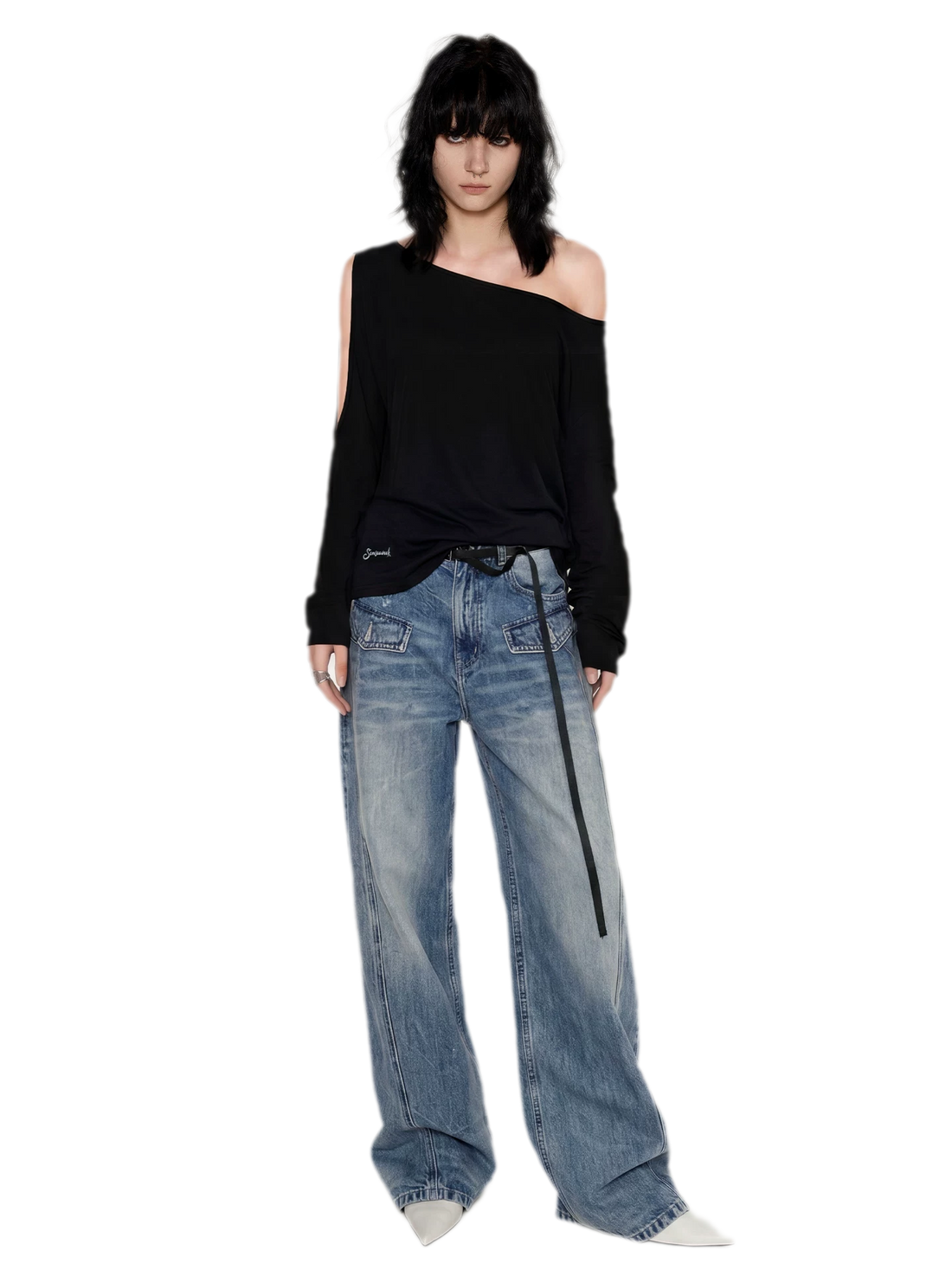 One-Shoulder Top