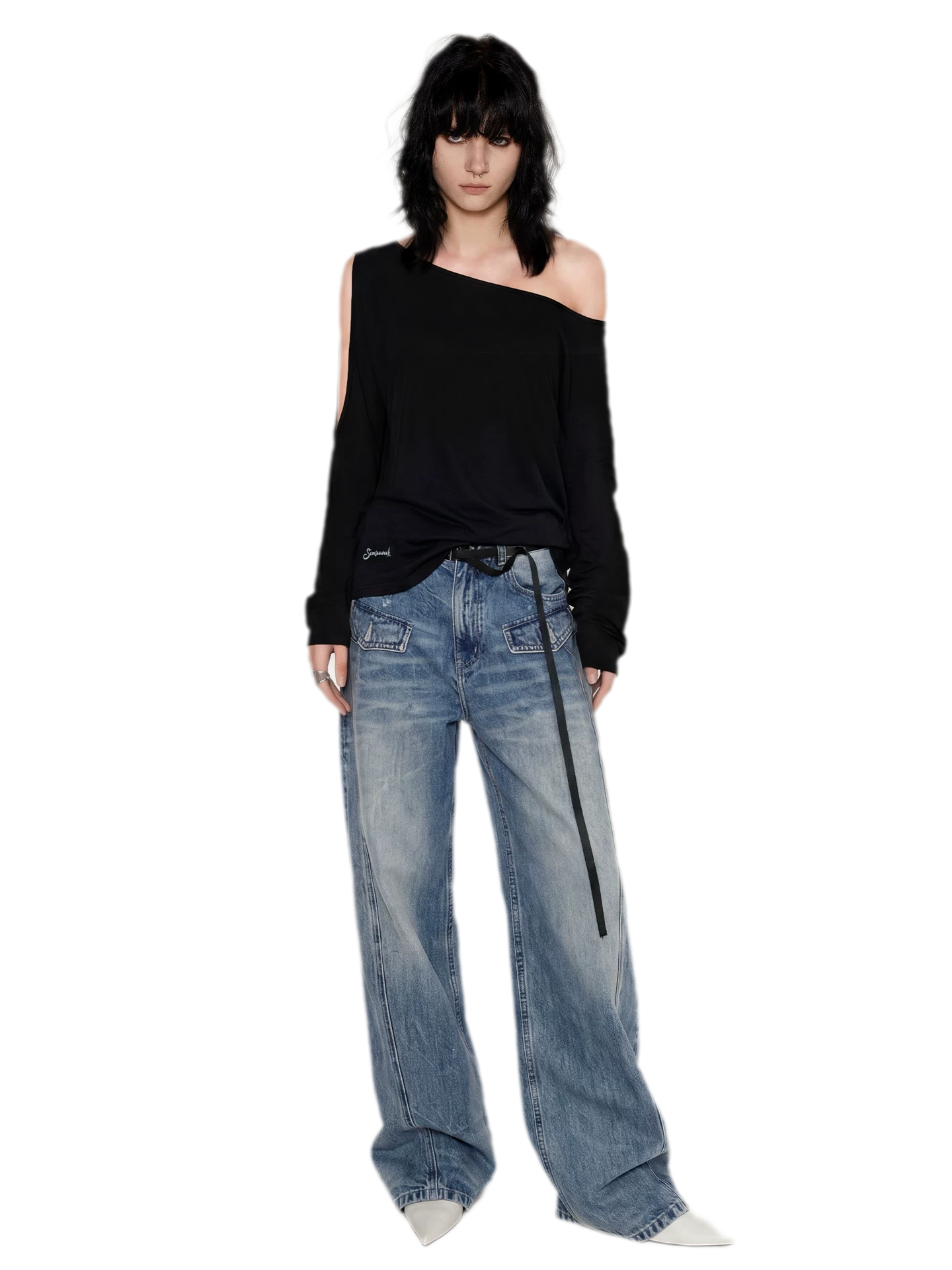 One-Shoulder Top