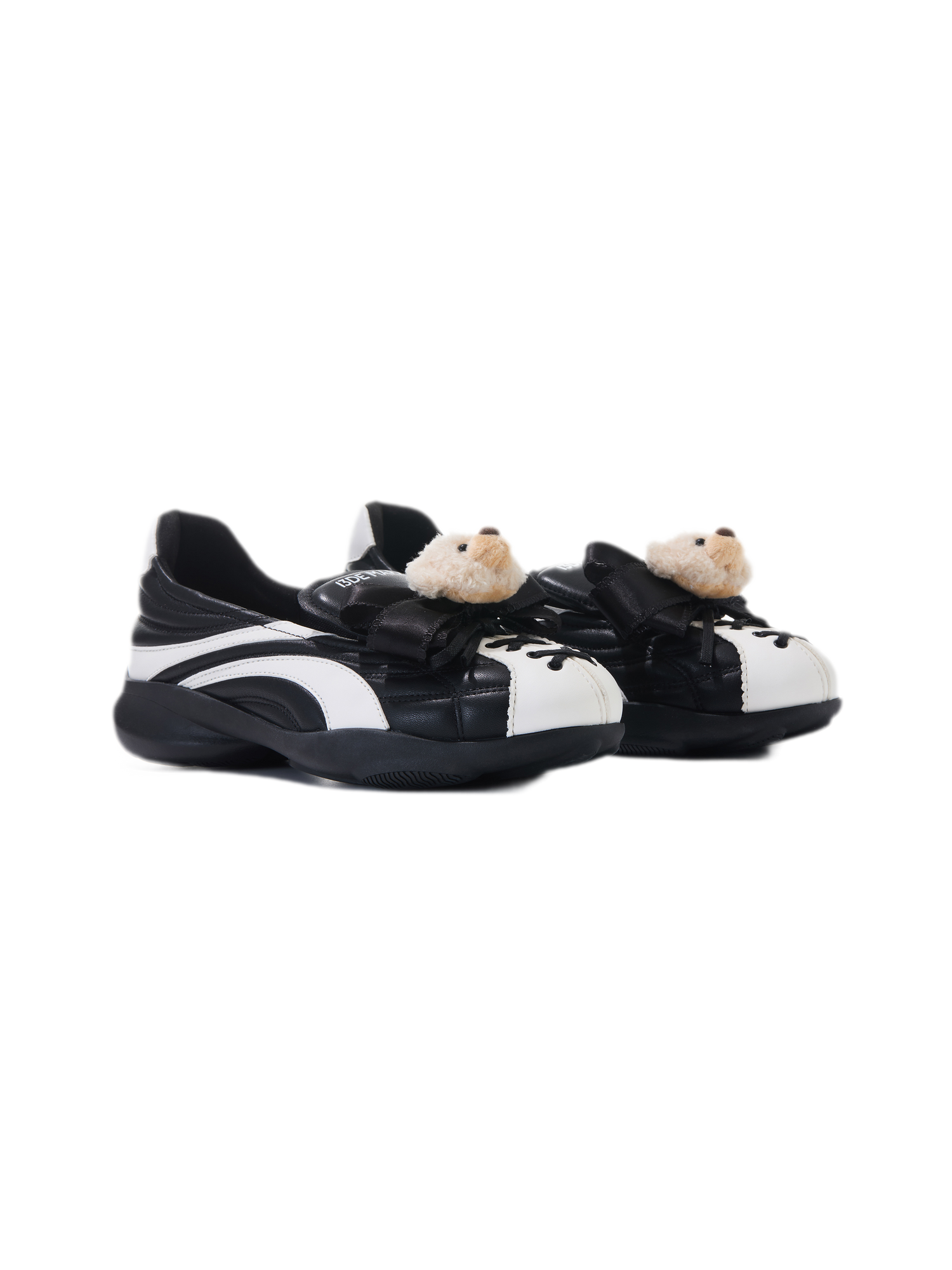 Ballet Bear Leather Sneakers