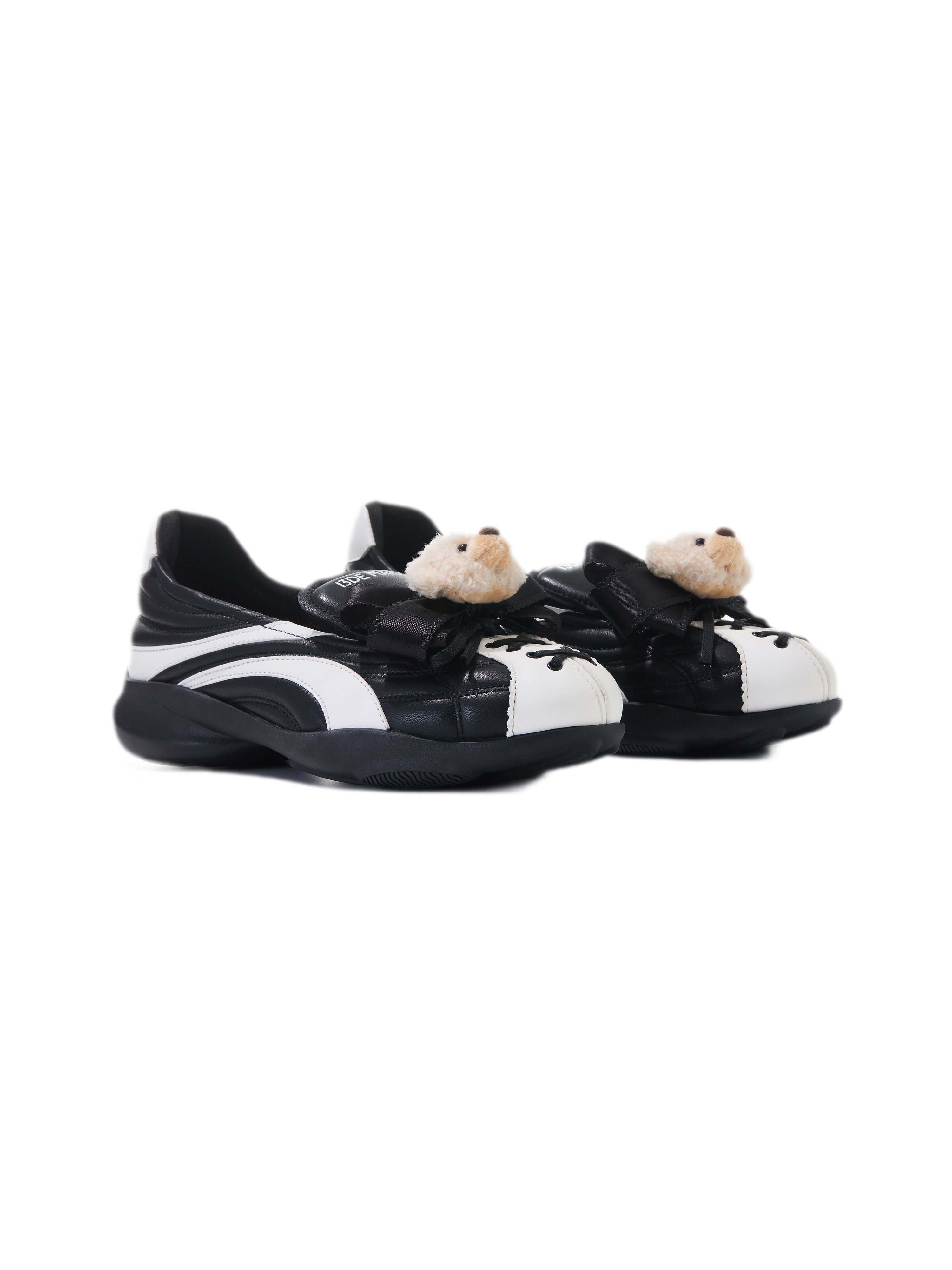 Ballet Bear Leather Sneakers