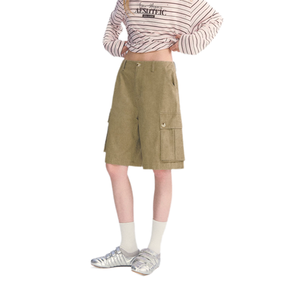 Washed Cargo Shorts