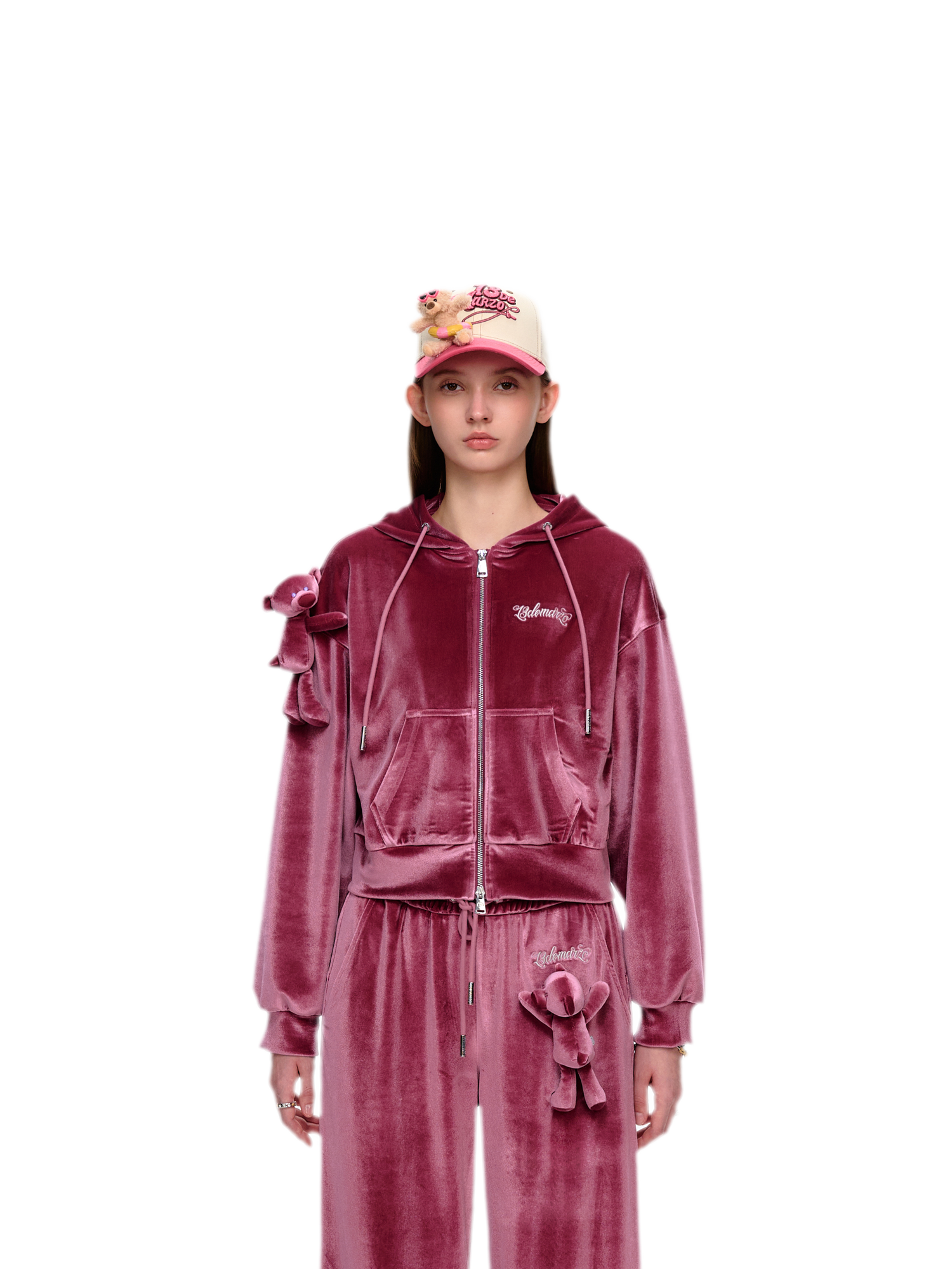 Rhinestone Velvet Jacket