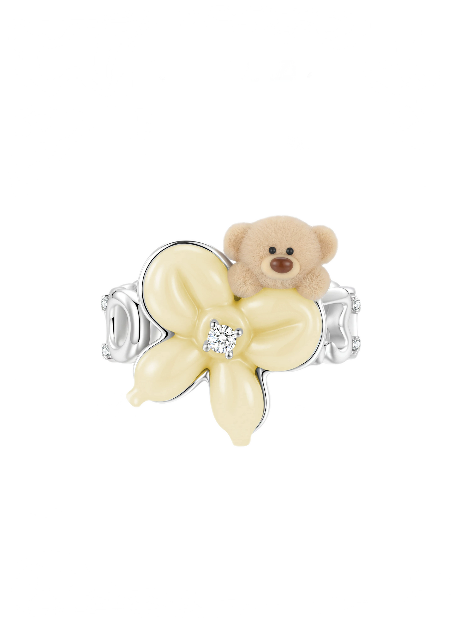 Balloon Bow Bear Ring