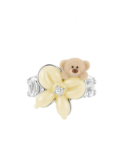 Balloon Bow Bear Ring