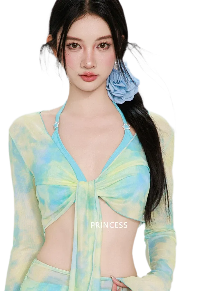 Ruched Cutout Bikini Set