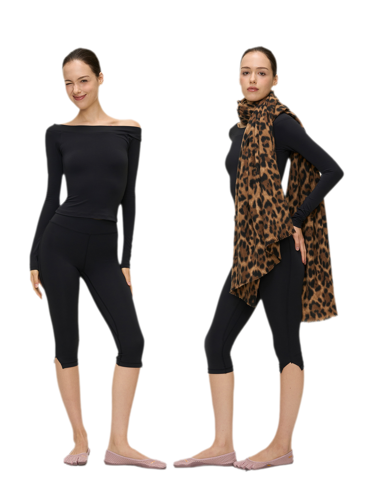 Niiiu Open-Slit Yoga Pants
