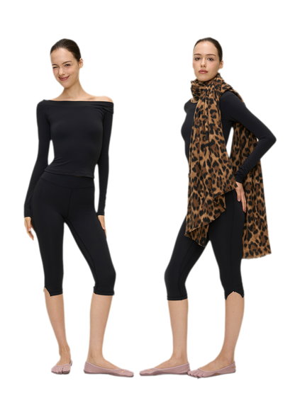 Niiiu Open-Slit Yoga Pants
