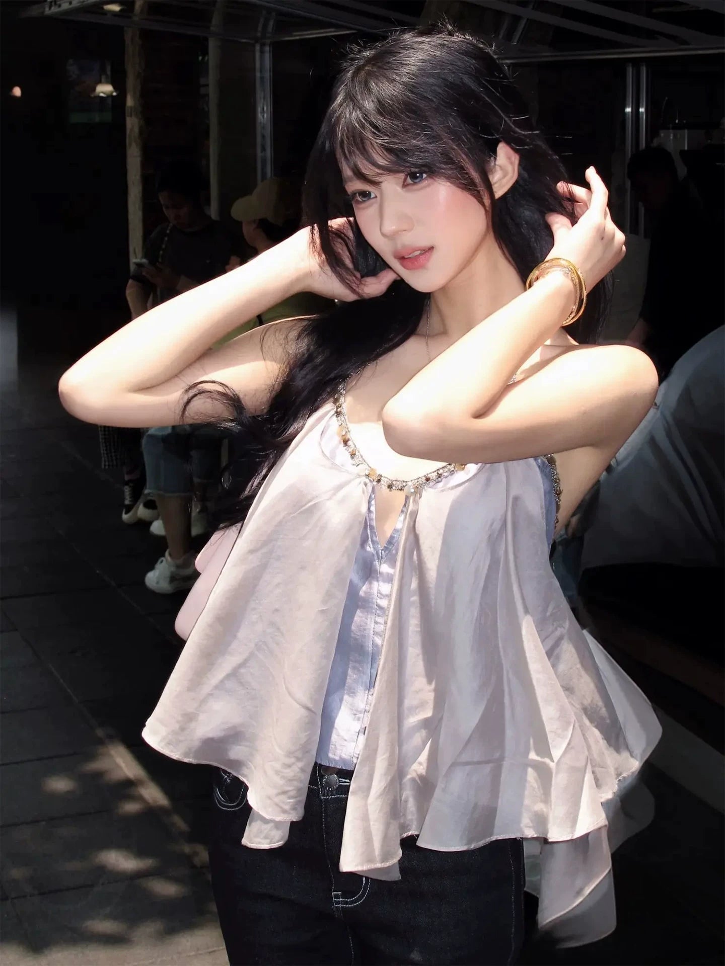 Layered Breezy Top