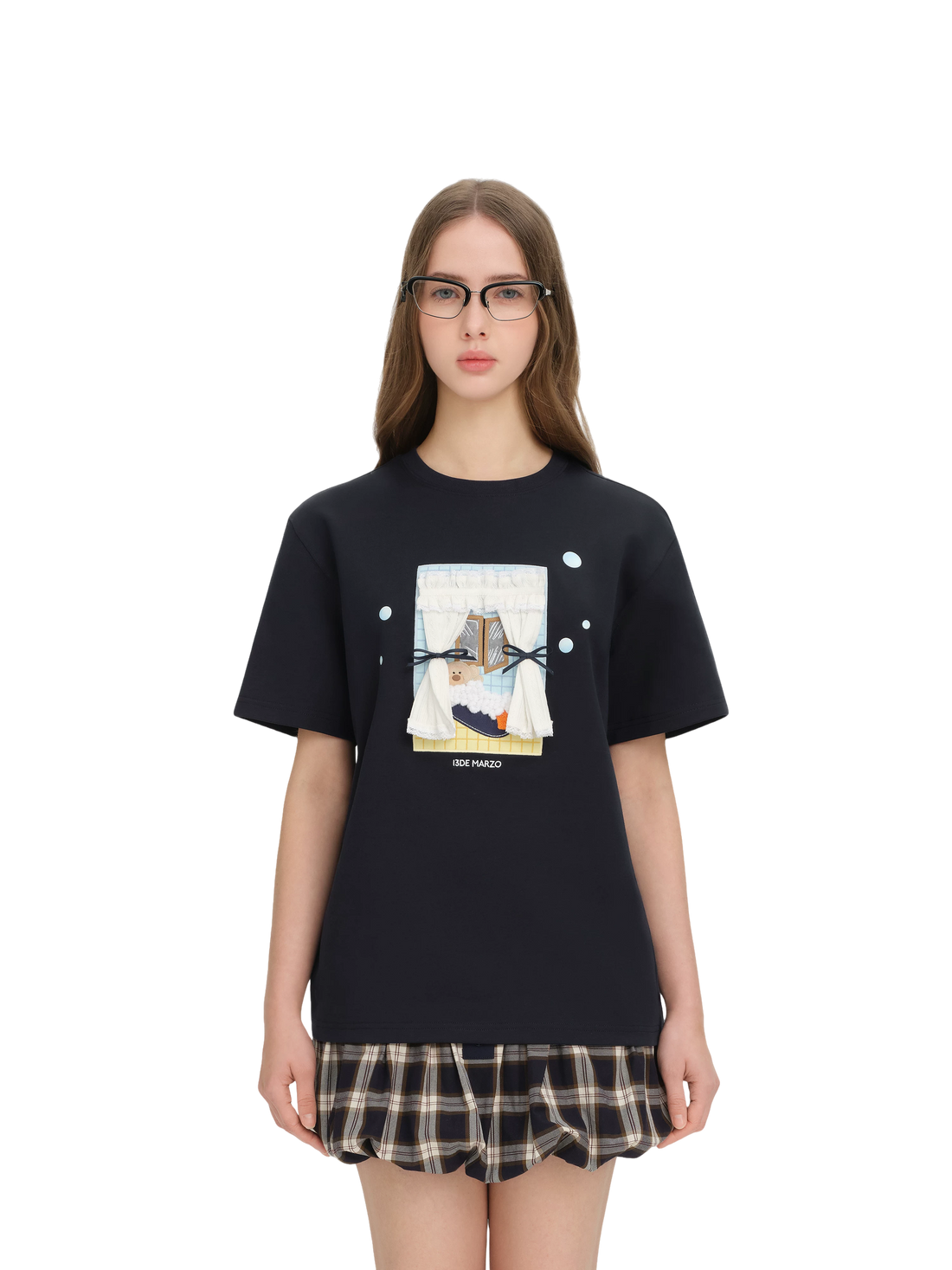 Bear Appliqué T-shirt