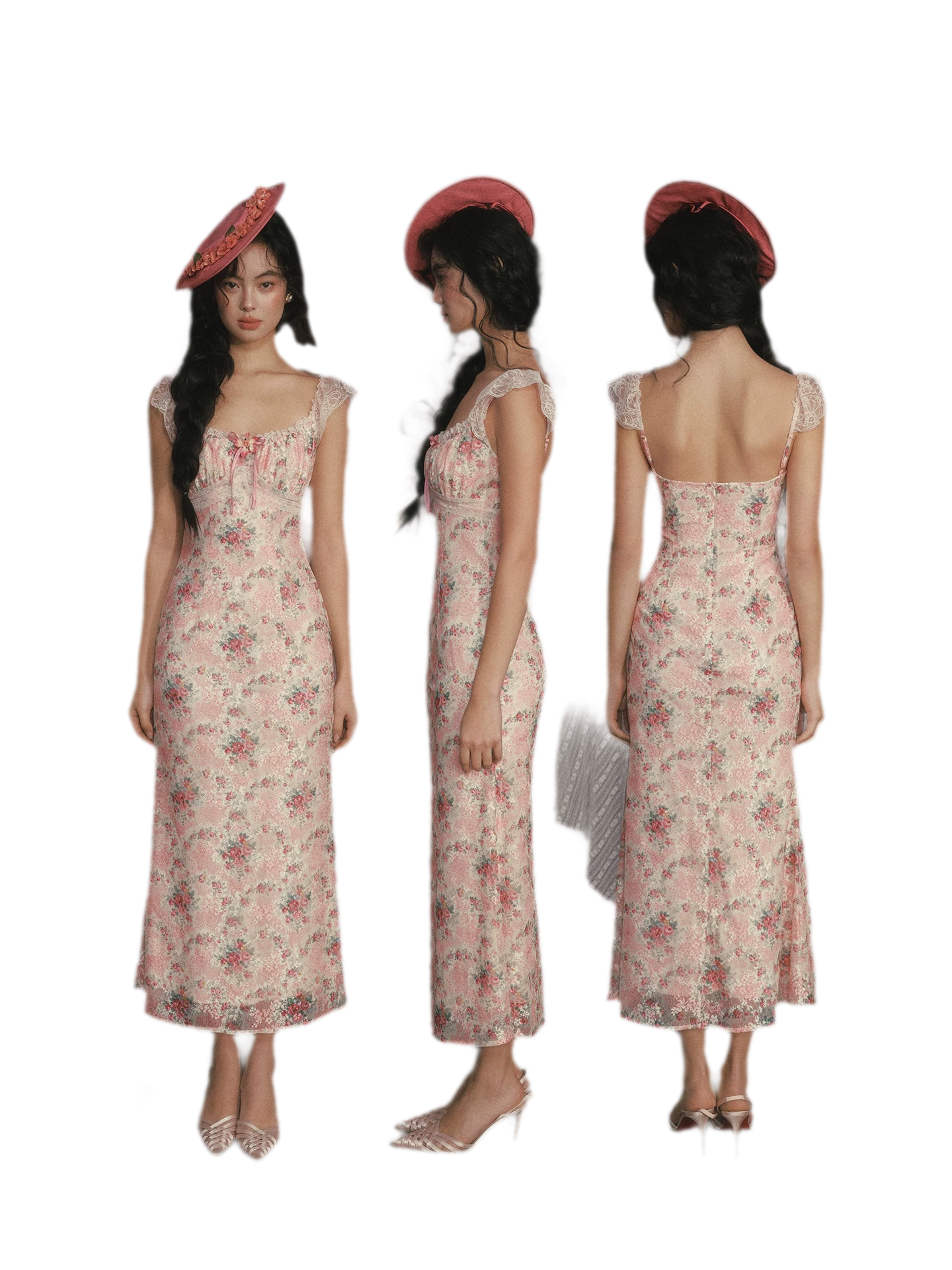Rose Music Box Dress