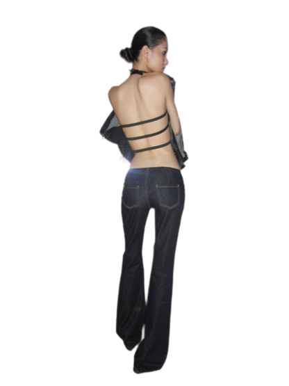 Camouflage Faux Fur Top