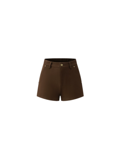 Rhinestone Cotton Summer Shorts