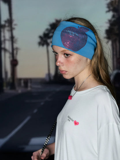 Rhinestone Cotton Headband