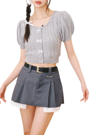 Wide Metal Letter Belt