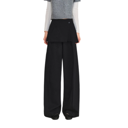 Abnehmbare Lagen-Hose mit weitem Bein