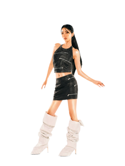 24ANS x UWA Halter Leather Set
