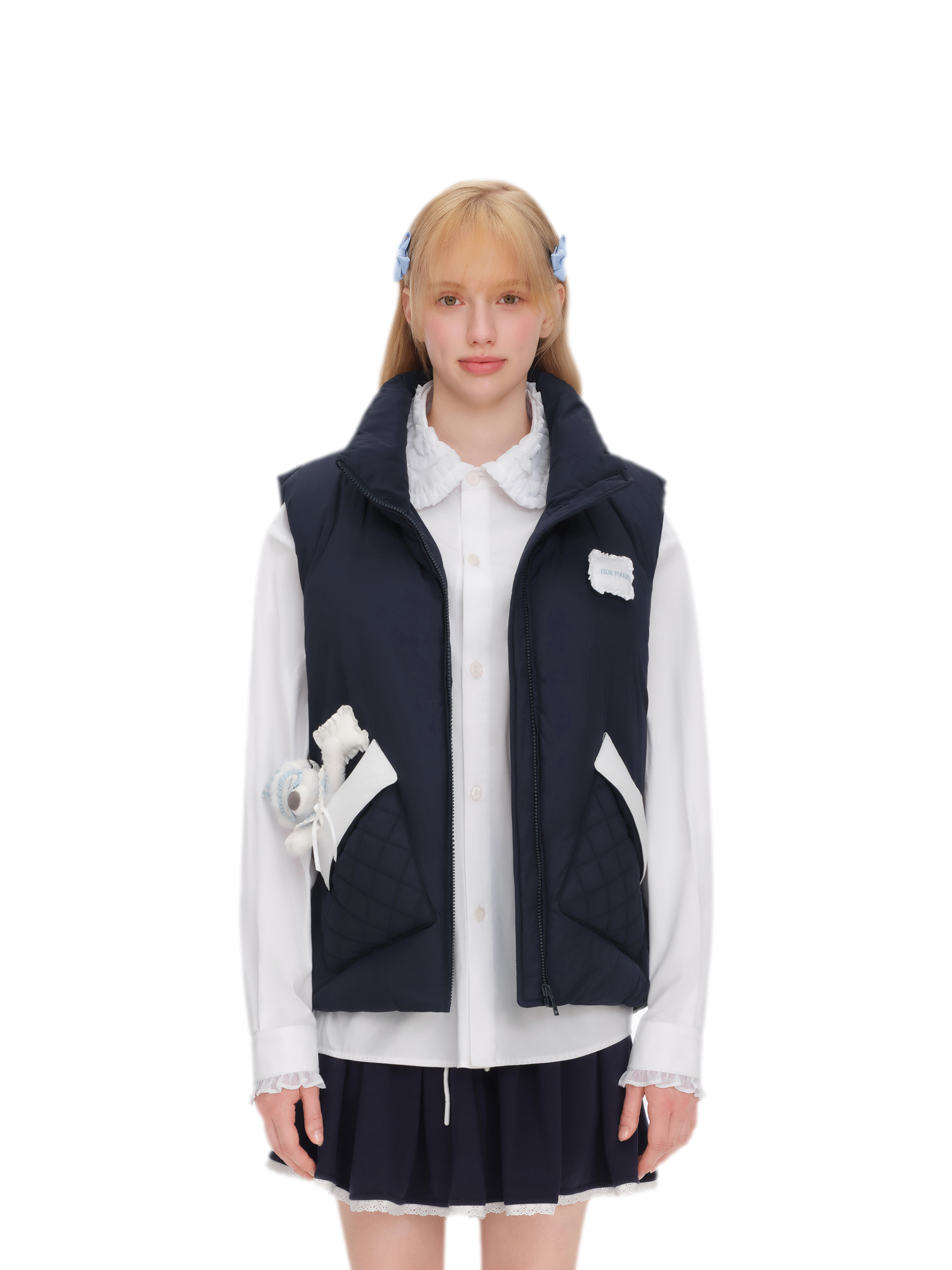Quilted Bear Down Vest
