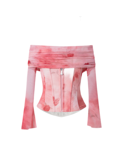 Rose Mesh Corset Dress