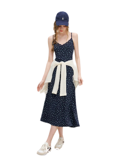 Lily of the Valley Lace A-line Dress
