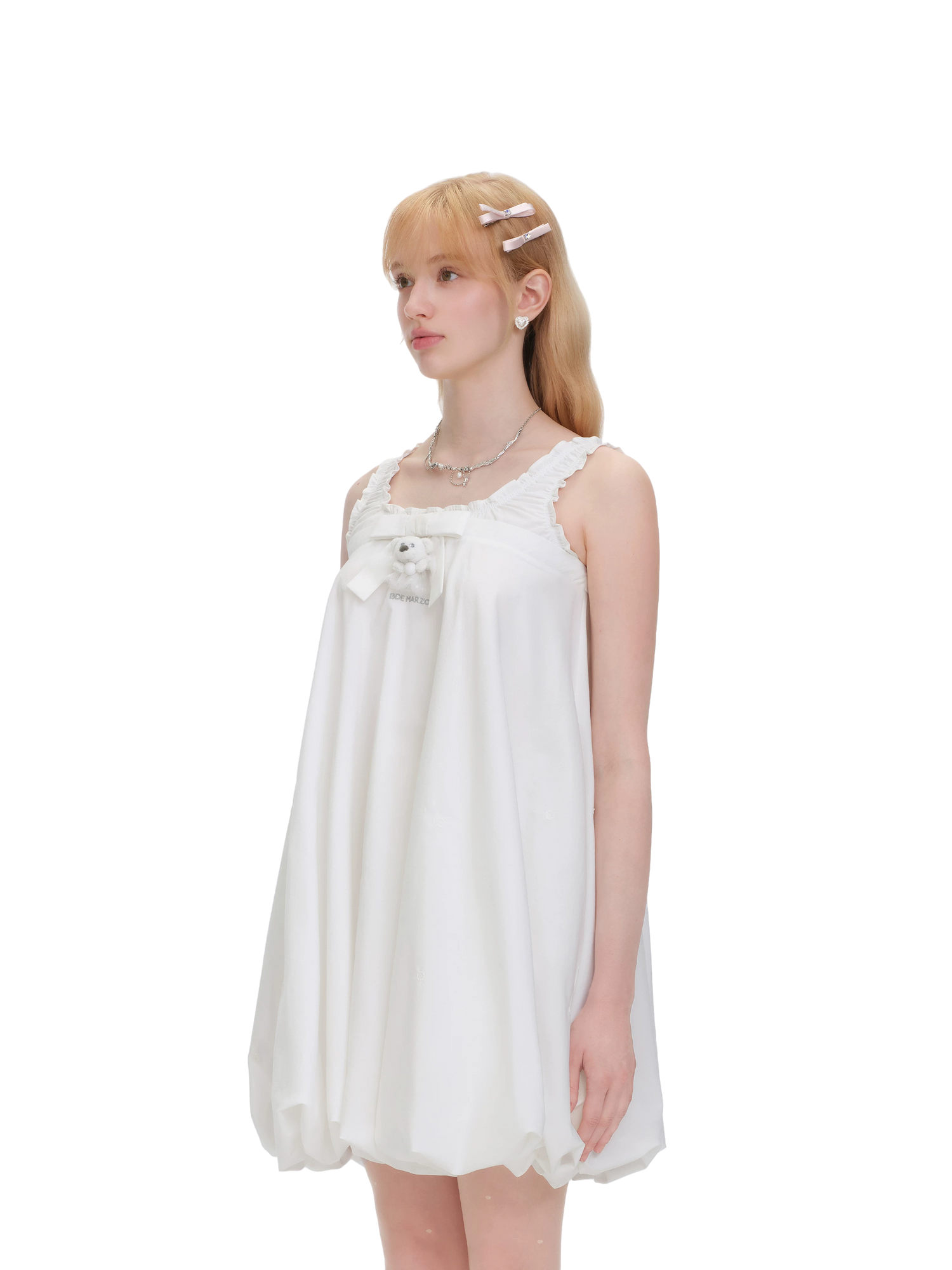 White Bubble Dress