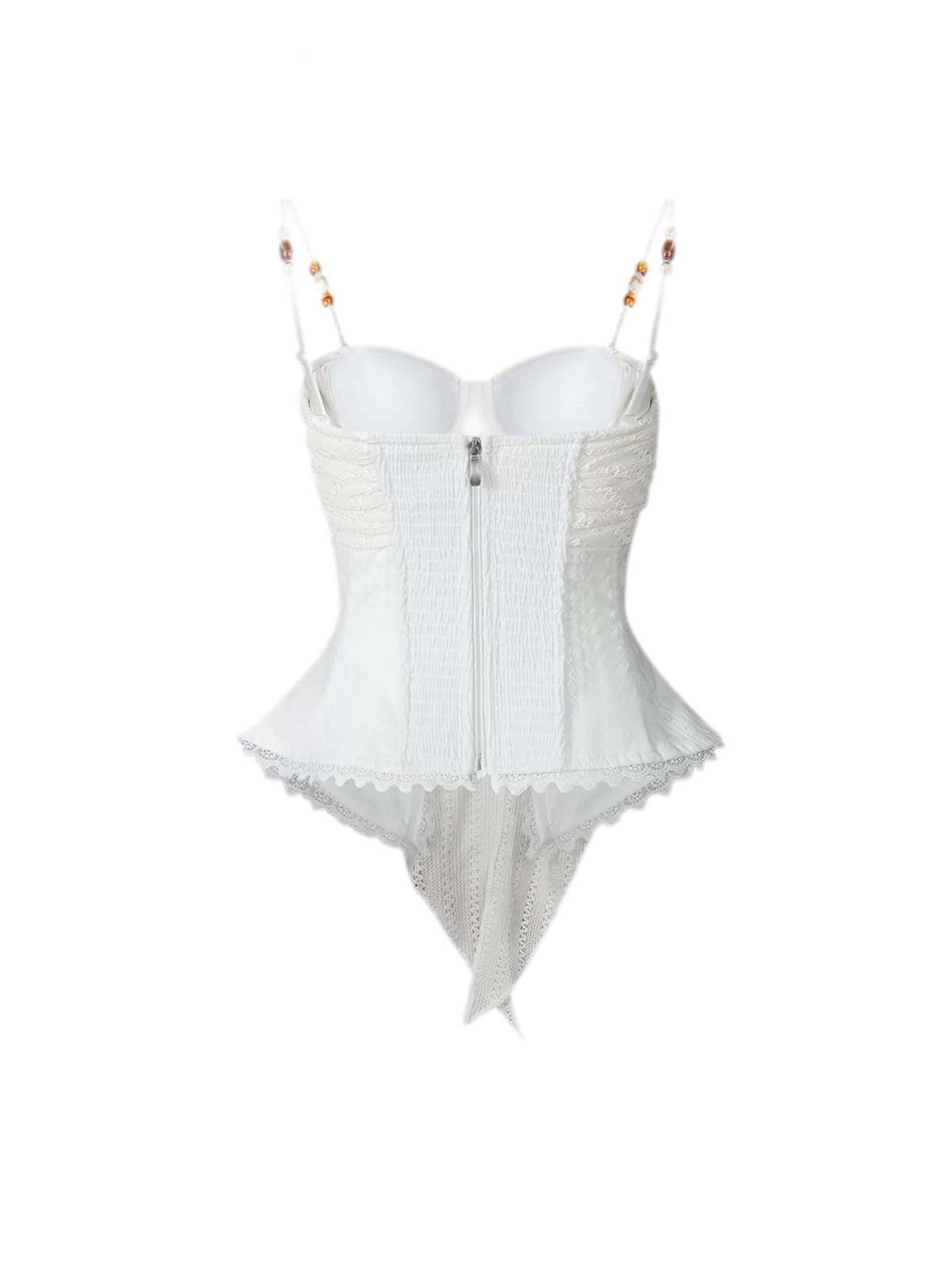 Openwork Lace Corset Top