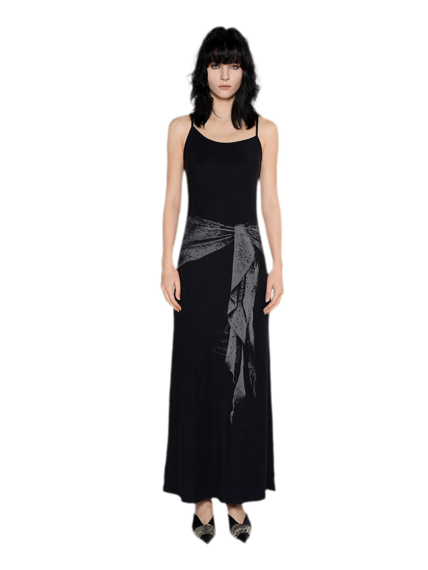 Printed Knit Dress