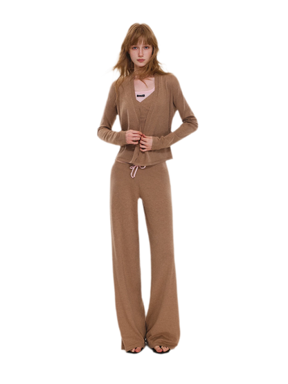 Wool-Blend Layered Knit Set