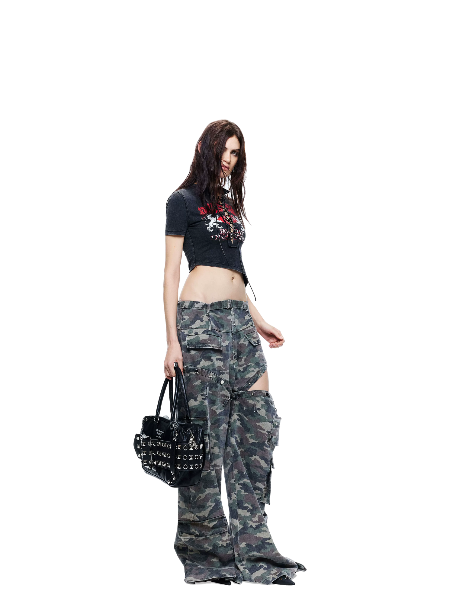 Punk Grunge Washed T-shirt